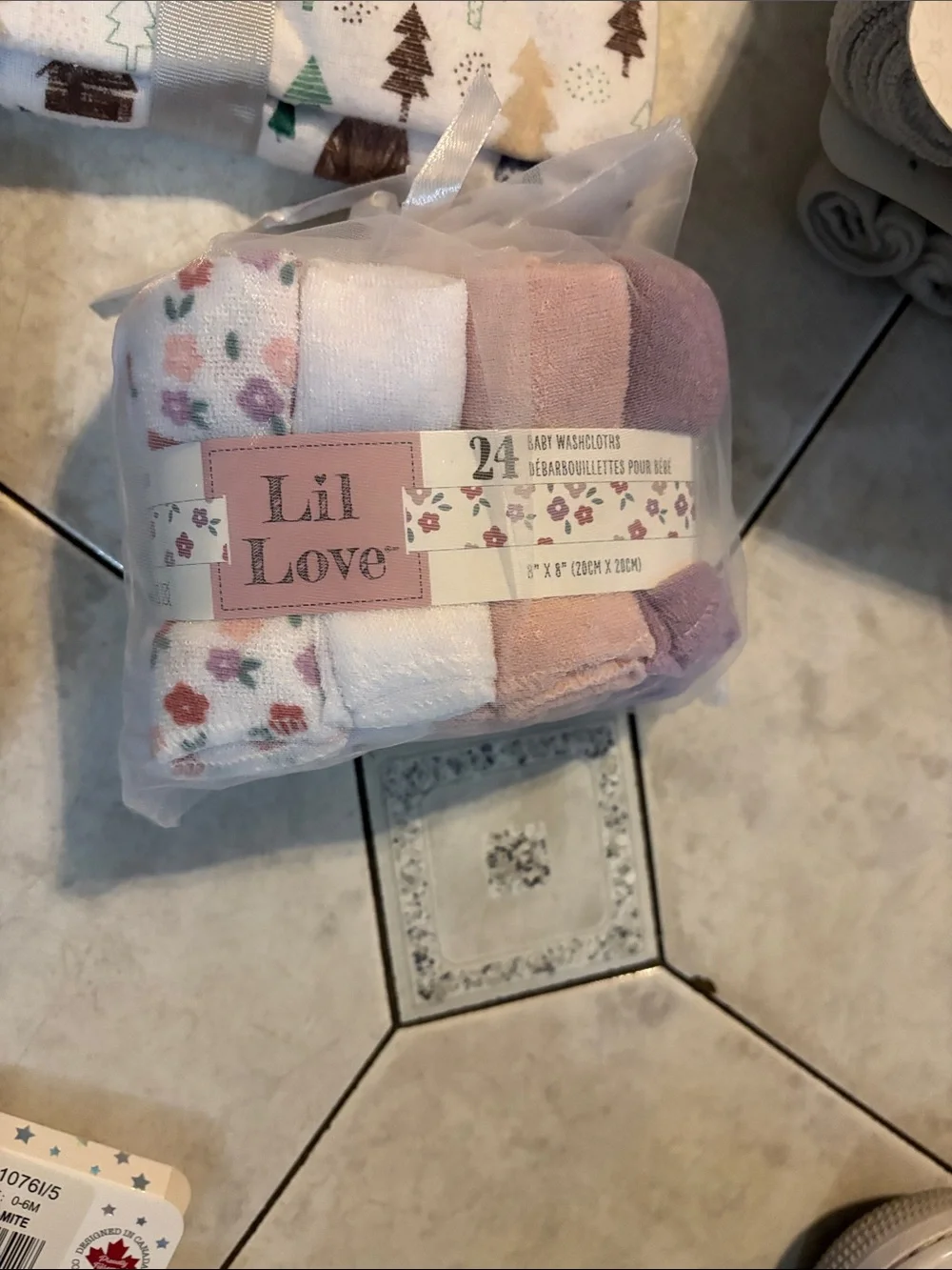 Blue & Neutral Baby Socks and Accessories Set